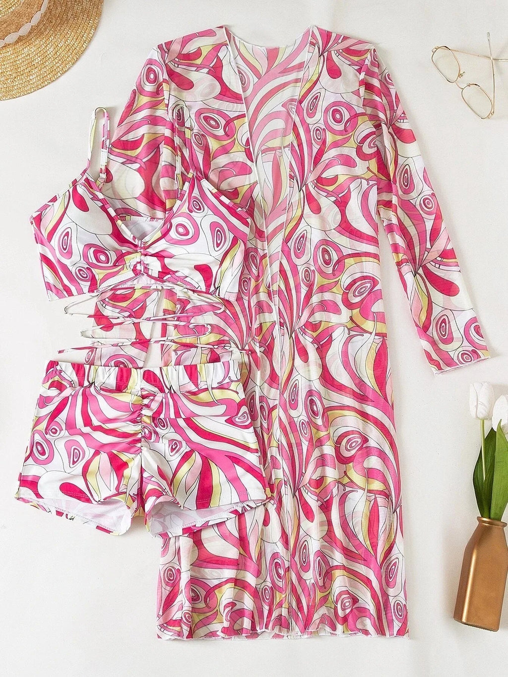 Conjunto Biquíni 3 Peças Carlin