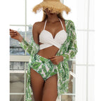 Conjunto Biquíni Com Saída De Praia 3 Peças