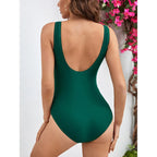 Maiô Abigail Decote Em V Detalhes Em Renda