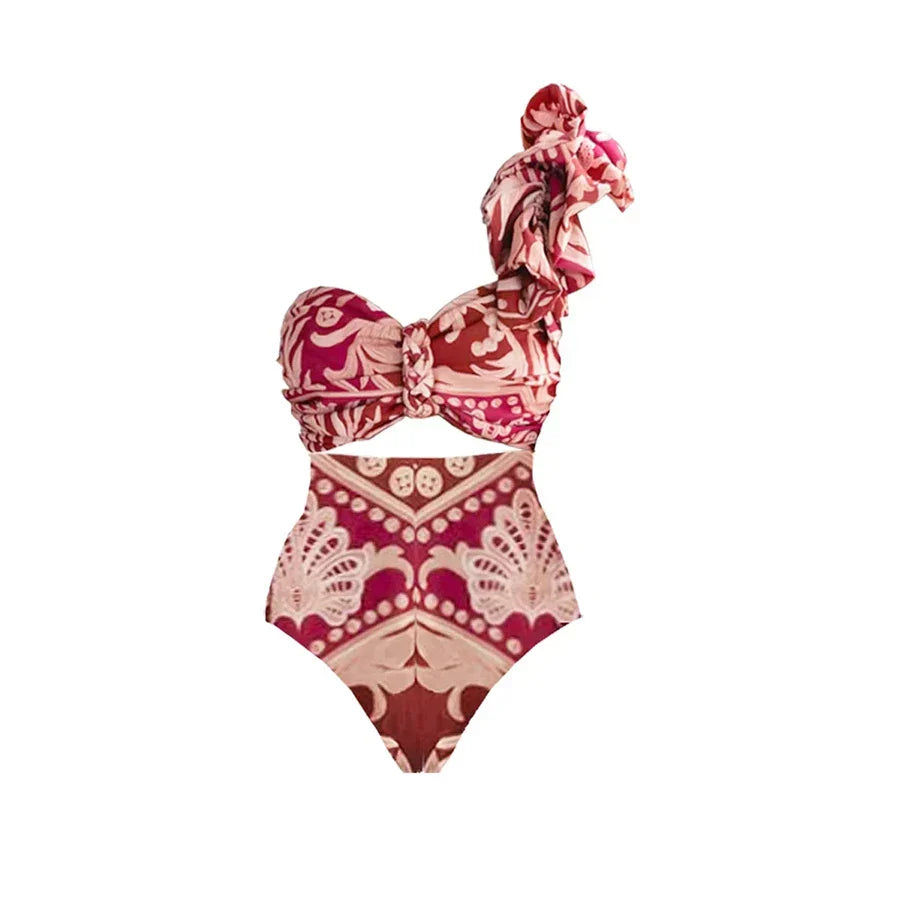 Conjunto Maiô Saída De Praia Julienne Braga