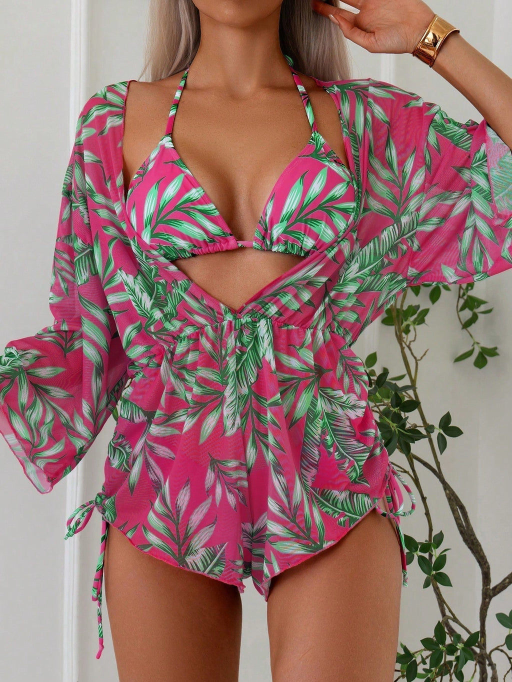 Conjunto De Biquíni 3 Peças Eleanora