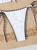 Biquíni Casual Com Alça No Pescoço