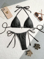 Biquíni Casual Com Alça No Pescoço