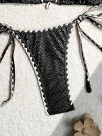 Biquíni Casual Com Alça No Pescoço