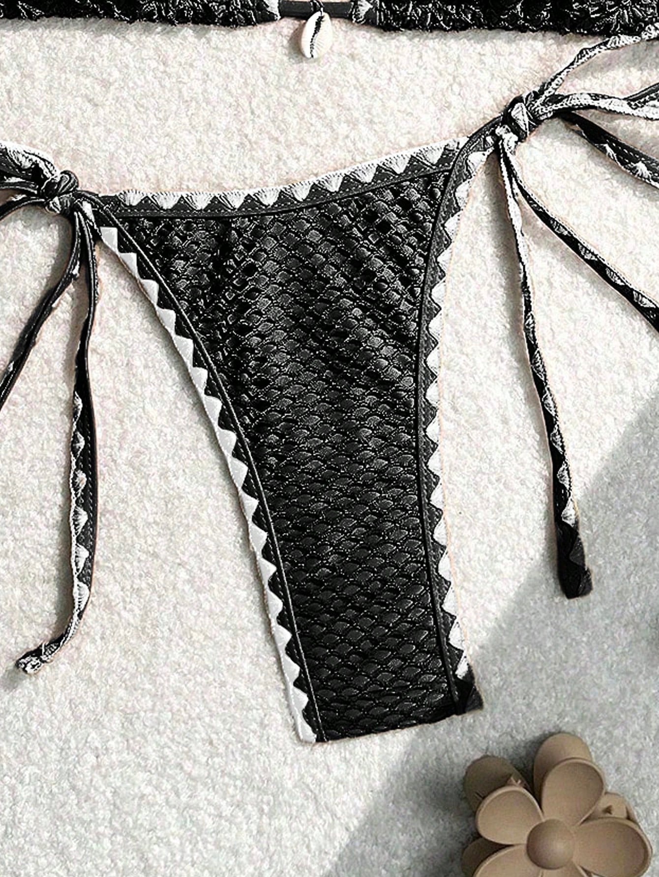 Biquíni Casual Com Alça No Pescoço