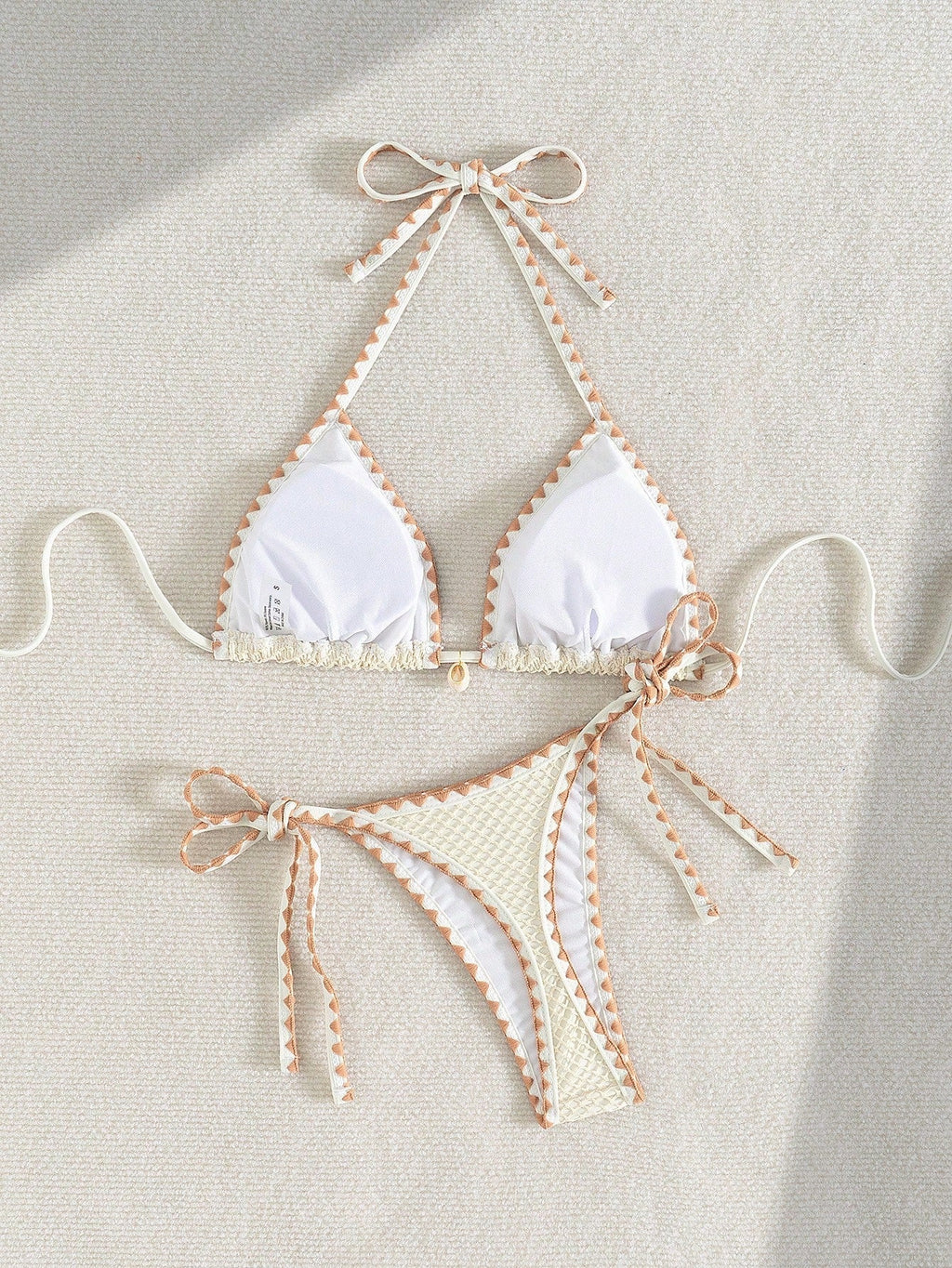 Biquíni Casual Com Alça No Pescoço