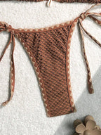 Biquíni Casual Com Alça No Pescoço