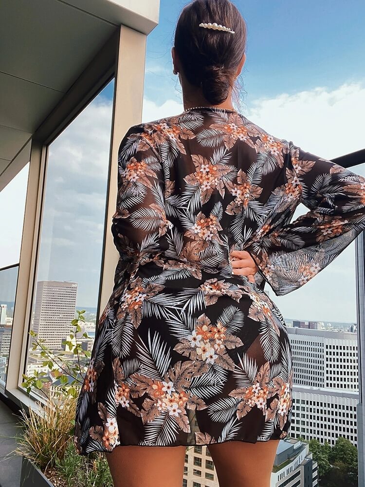 Conjunto Biquíni E Saída De Praia Lisianto